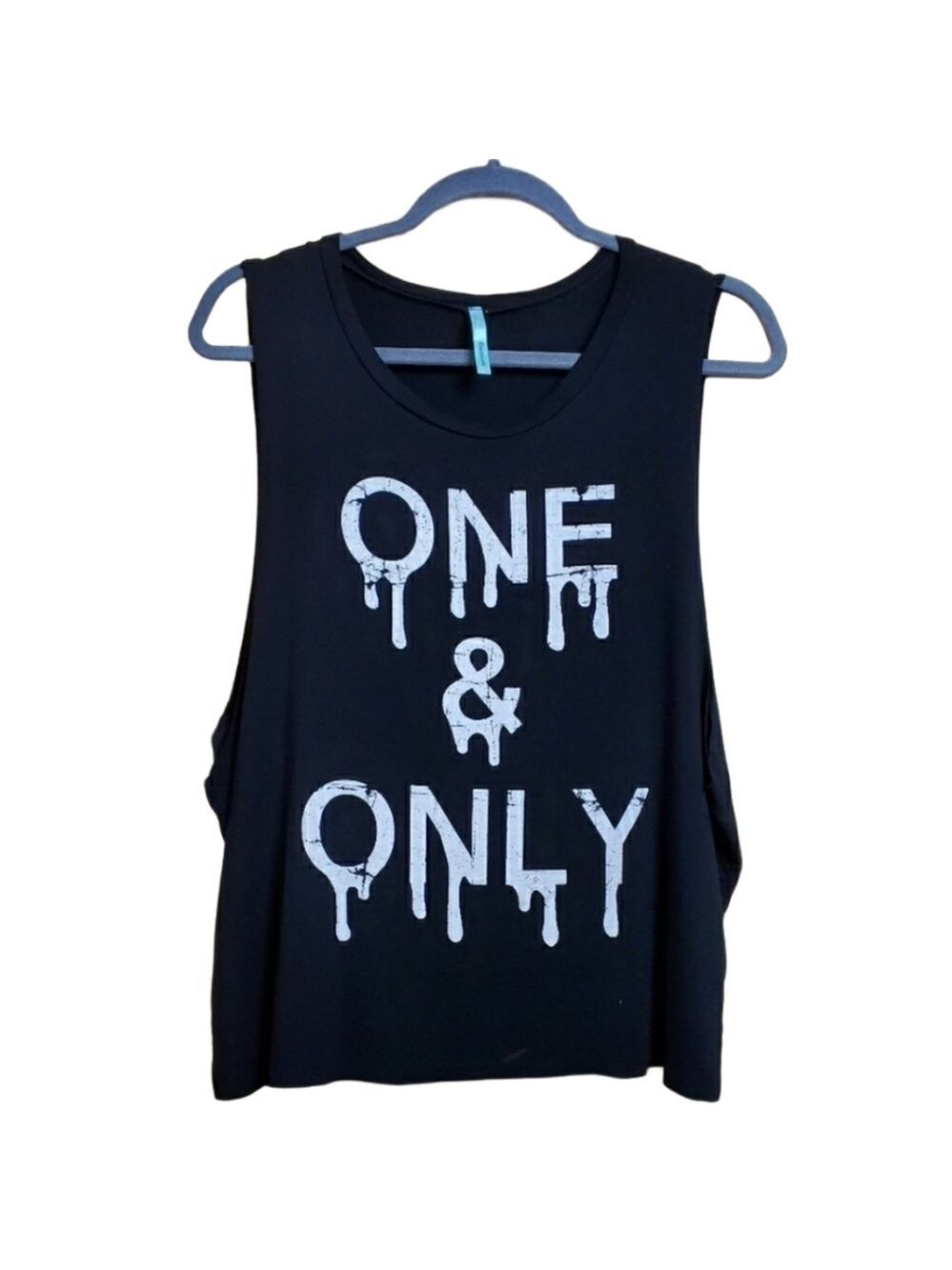 Rhapsodielle sz L One & Only open side raw hem